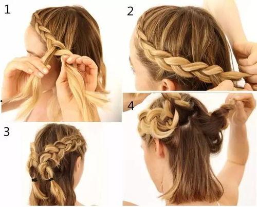 编发成人披发教程视频,打造时尚发型新体验