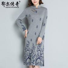 成人旗袍毛衣教程视频,轻松学会传统与现代融合的穿搭技巧